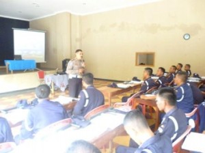 Giat binluh terhadap satpam