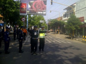 Giat pelatihan pengaturan lantas