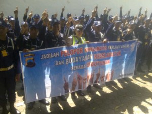 Pelopor keselamatan peserta latsar satpam 2